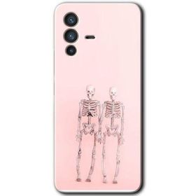 Vivo V23 5G Yaşayan Çift Baskılı Uyumlu Silikon Kılıf