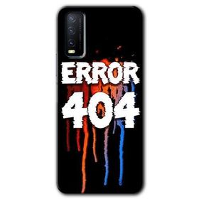 Vivo Y11S 404 Error Baskılı Uyumlu Silikon Kılıf