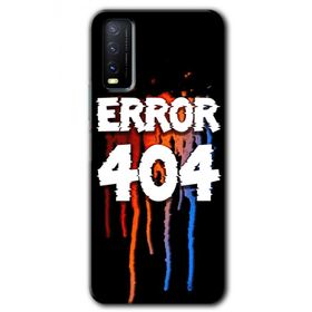 Vivo Y11S 404 Error Baskılı Uyumlu Silikon Kılıf