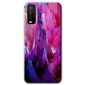 Vivo Y11S Abstraction Sharp Baskılı Uyumlu Silikon Kılıf