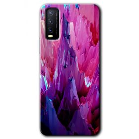 Vivo Y11S Abstraction Sharp Baskılı Uyumlu Silikon Kılıf