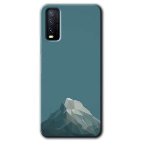Vivo Y11S Alone Mountain Baskılı Uyumlu Silikon Kılıf