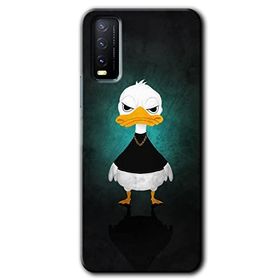 Vivo Y11S Angry Duck Baskılı Uyumlu Silikon Kılıf