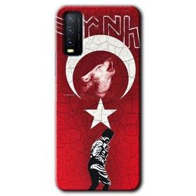 Vivo Y11S Bozkurt Atam Baskılı Uyumlu Silikon Kılıf