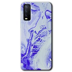 Vivo Y11S Cranny Liquid Wall Baskılı Uyumlu Silikon Kılıf