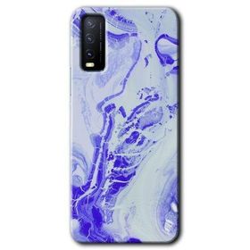 Vivo Y11S Cranny Liquid Wall Baskılı Uyumlu Silikon Kılıf