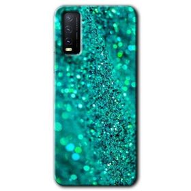 Vivo Y11S Diamonds Baskılı Uyumlu Silikon Kılıf
