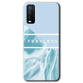 Vivo Y11S Fearless Baskılı Uyumlu Silikon Kılıf