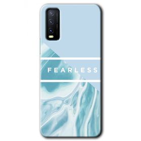 Vivo Y11S Fearless Baskılı Uyumlu Silikon Kılıf