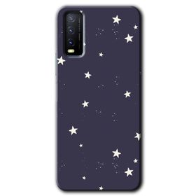 Vivo Y11S Gökyüzü Yıldız Baskılı Uyumlu Silikon Kılıf