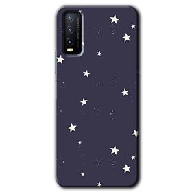 Vivo Y11S Gökyüzü Yıldız Baskılı Uyumlu Silikon Kılıf