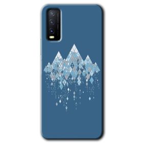Vivo Y11S İceberg Baskılı Uyumlu Silikon Kılıf