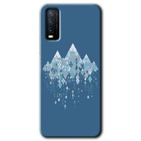 Vivo Y11S İceberg Baskılı Uyumlu Silikon Kılıf