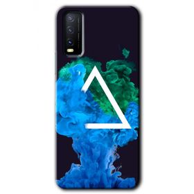 Vivo Y11S İnk Clot Baskılı Uyumlu Silikon Kılıf