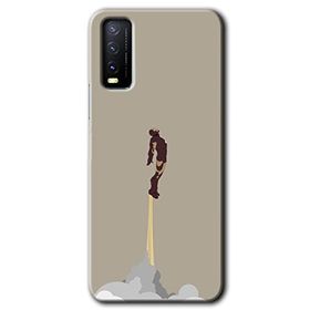 Vivo Y11S İronman Airport Baskılı Uyumlu Silikon Kılıf