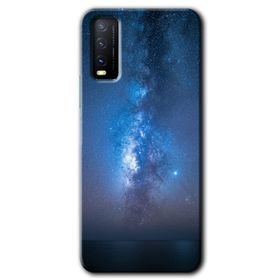 Vivo Y11S Samanyolu Baskılı Uyumlu Silikon Kılıf