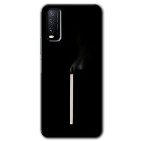 Vivo Y11S Sönmüş Kibrit Baskılı Uyumlu Silikon Kılıf