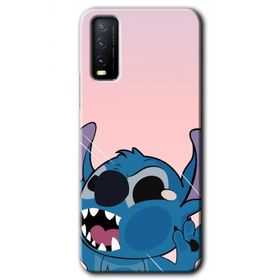 Vivo Y11S Stitch Baskılı Uyumlu Silikon Kılıf