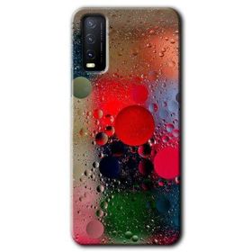 Vivo Y11S Wet Bubbles Baskılı Uyumlu Silikon Kılıf