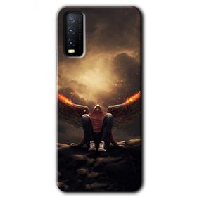 Vivo Y11S Wings of Power Baskılı Uyumlu Silikon Kılıf