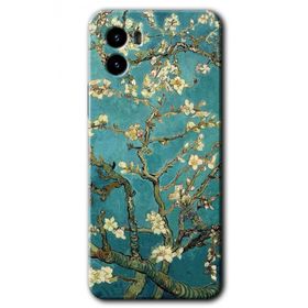 Vivo Y15S Almond Blossom Baskılı Uyumlu Silikon Kılıf