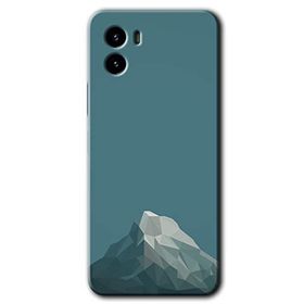 Vivo Y15S Alone Mountain Baskılı Uyumlu Silikon Kılıf