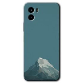 Vivo Y15S Alone Mountain Baskılı Uyumlu Silikon Kılıf