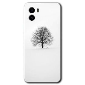 Vivo Y15S Alone Tree Baskılı Uyumlu Silikon Kılıf