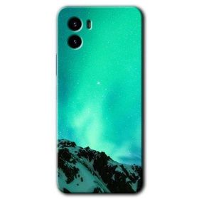 Vivo Y15S Aurora Baskılı Uyumlu Silikon Kılıf