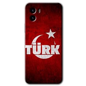 Vivo Y15S Ayyıldız Türk Baskılı Uyumlu Silikon Kılıf