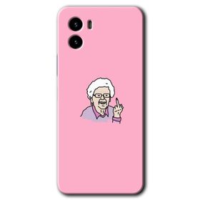 Vivo Y15S Bad Grandmother Baskılı Uyumlu Silikon Kılıf