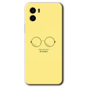 Vivo Y15S Be Honest Baskılı Uyumlu Silikon Kılıf