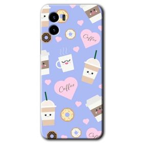 Vivo Y15S Bezdum Da Baskılı Uyumlu Silikon Kılıf