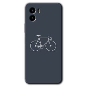 Vivo Y15S Bike Baskılı Uyumlu Silikon Kılıf