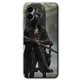 Vivo Y15S Bloodborne Hunters Baskılı Uyumlu Silikon Kılıf