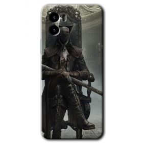 Vivo Y15S Bloodborne Hunters Baskılı Uyumlu Silikon Kılıf