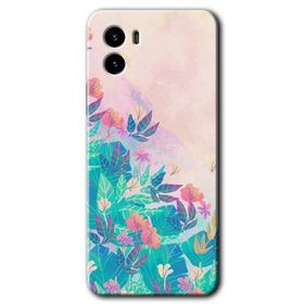 Vivo Y15S Blur Lights Baskılı Uyumlu Silikon Kılıf