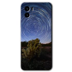Vivo Y15S Blur Lights Baskılı Uyumlu Silikon Kılıf