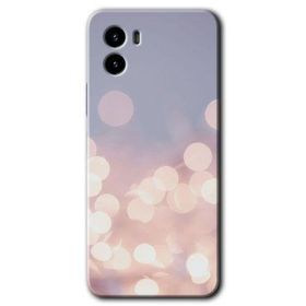 Vivo Y15S Blur Lights Baskılı Uyumlu Silikon Kılıf