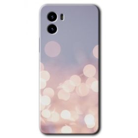 Vivo Y15S Blur Lights Baskılı Uyumlu Silikon Kılıf