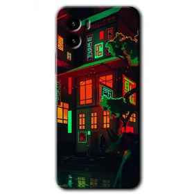 Vivo Y15S China Street Baskılı Uyumlu Silikon Kılıf