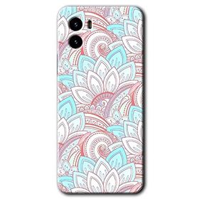 Vivo Y15S Çin Mandala 1 Baskılı Uyumlu Silikon Kılıf
