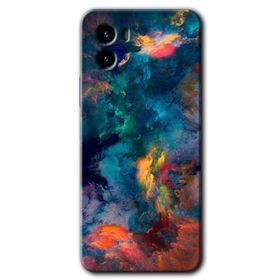 Vivo Y15S Clocks Artwork Baskılı Uyumlu Silikon Kılıf