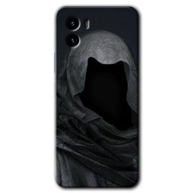 Vivo Y15S Death Baskılı Uyumlu Silikon Kılıf