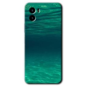 Vivo Y15S Derin Deniz Baskılı Uyumlu Silikon Kılıf