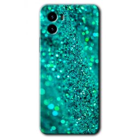 Vivo Y15S Diamonds Baskılı Uyumlu Silikon Kılıf