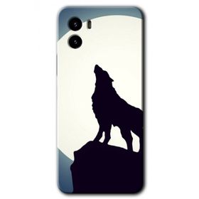 Vivo Y15S Dolunay Bozkurt Baskılı Uyumlu Silikon Kılıf