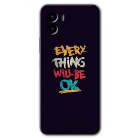 Vivo Y15S Everything Baskılı Uyumlu Silikon Kılıf
