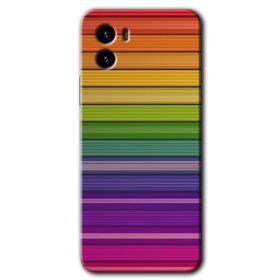 Vivo Y15S Exlusive Design 4 Baskılı Uyumlu Silikon Kılıf