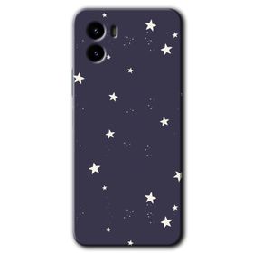 Vivo Y15S Gökyüzü Yıldız Baskılı Uyumlu Silikon Kılıf